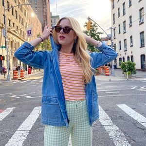 [SOLD] Classic, vintage jean jacket 🔹🔷 with pockets!